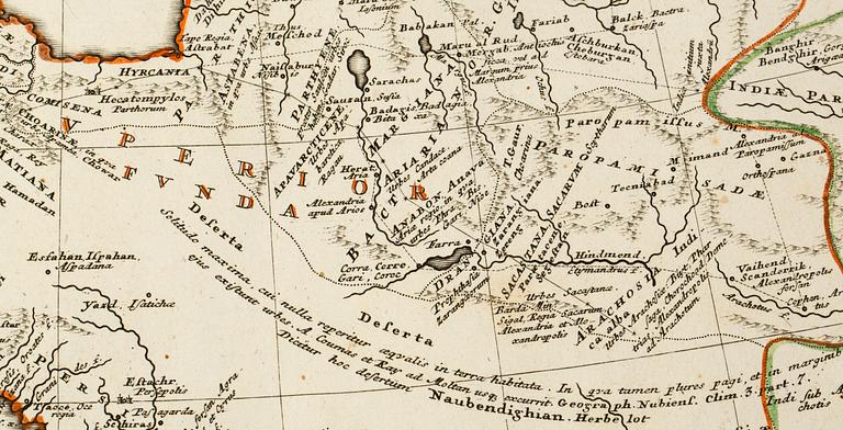 ATLAS, Homann Heir's (vol III) Nürnberg, efter Hasius, 1700-tal., "Historiae universalis politicae ....".