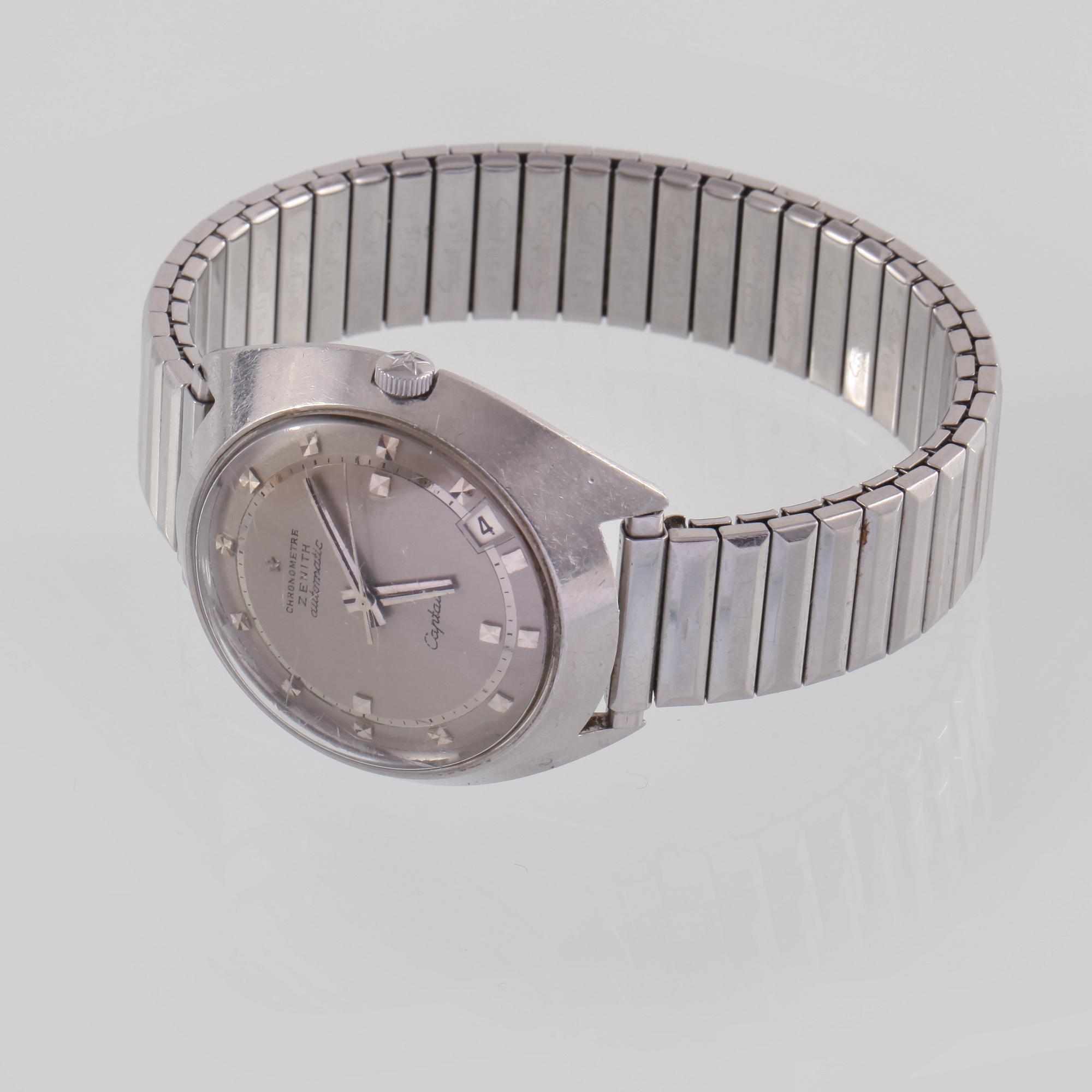 HERRARMBANDSUR, Zenith "Captain", troligen 1960-tal.