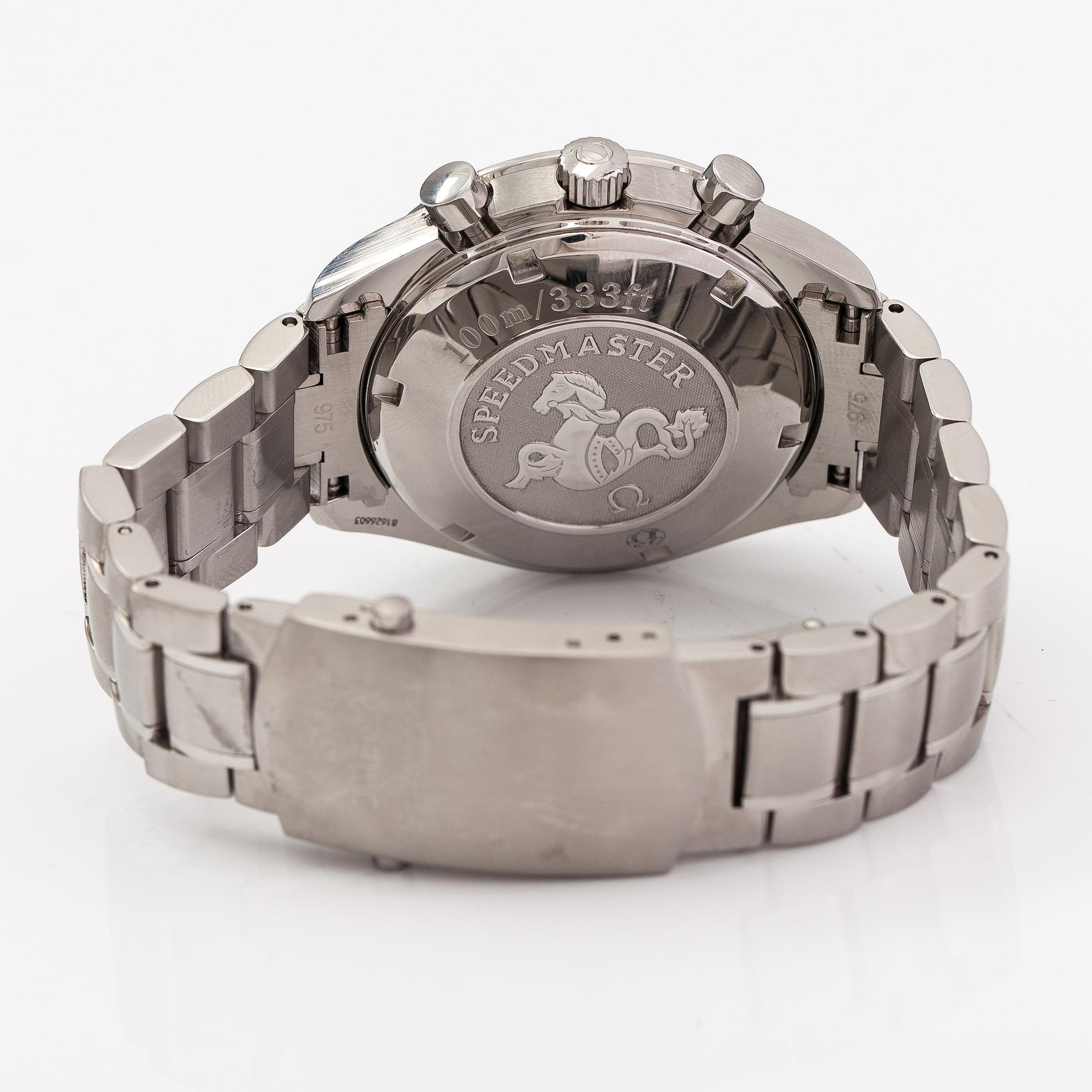 Omega, Speedmaster, chronograph, wristwatch, 40 mm.