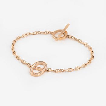 Hermès, armband, "Chaîne d'Ancre pink gold bracelet".