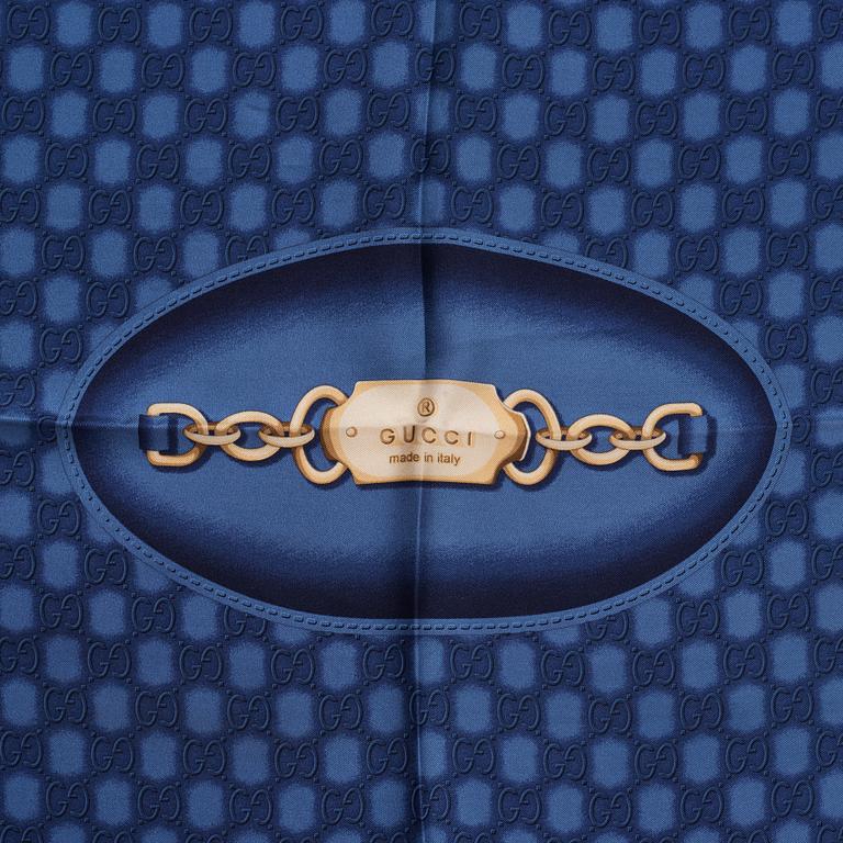 Gucci, scarf.