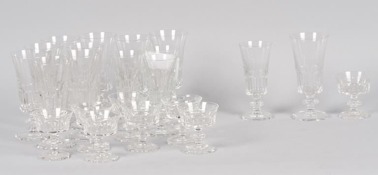 GLASSERVISDELAR, 22 st. Hammra glasbruk.