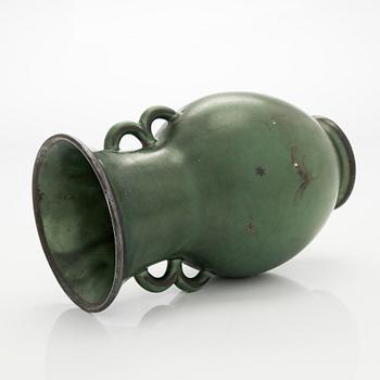 Liisa Hallamaa (Larsen), maljakko, keramiikka, signeerattu LL Arabia.