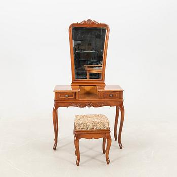 Dressing table with stool Rococo style mid-20th century.
