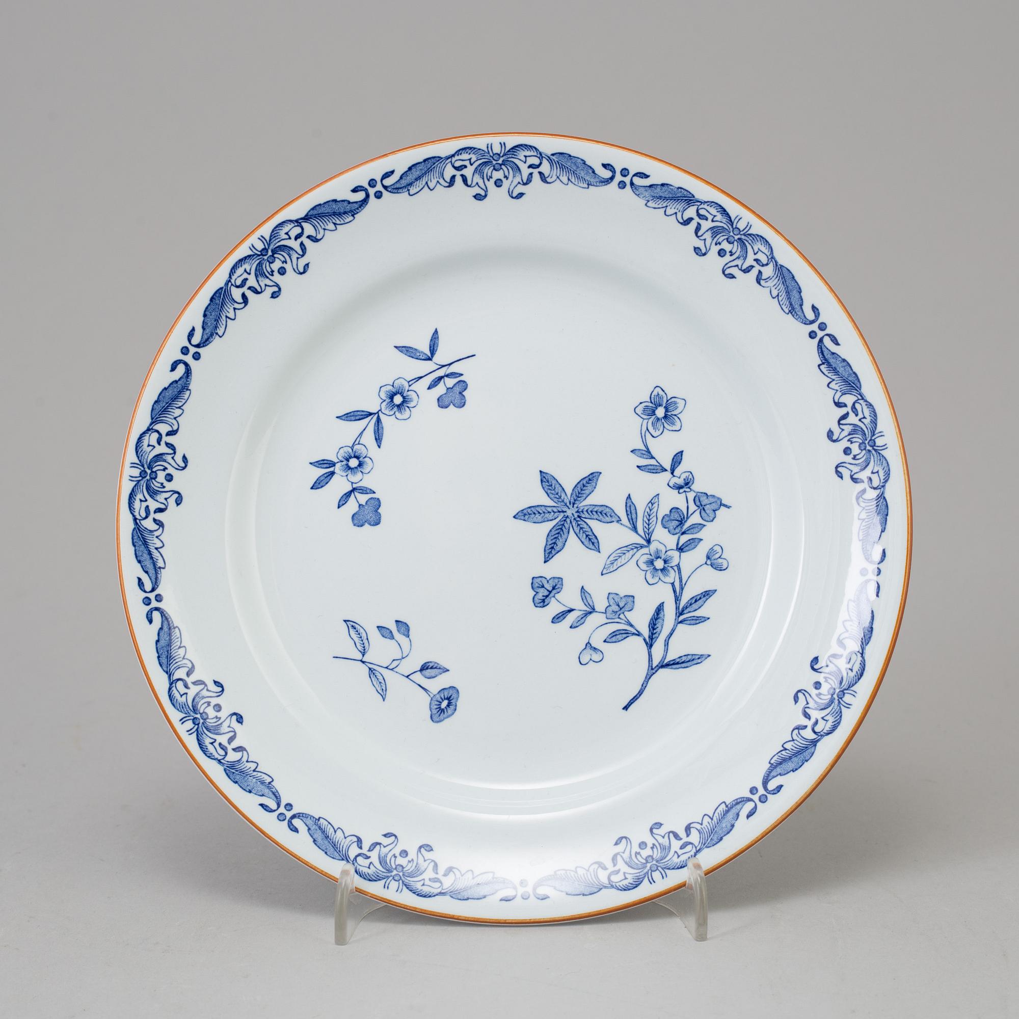 MATSERVIS, 67 delar, porslin, "Ostindia", Rörstrand, 1970/80-tal.