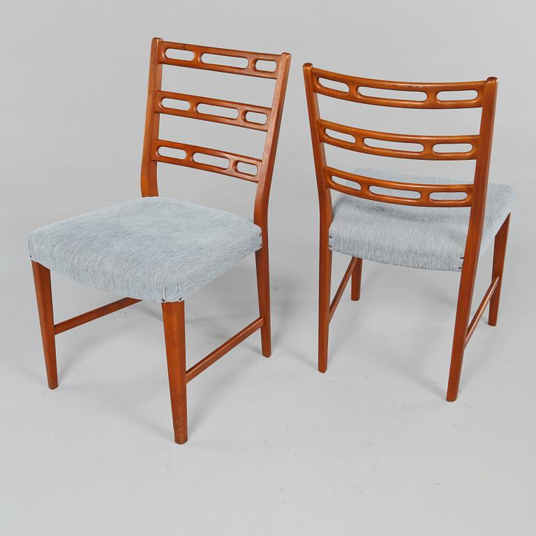 STOLAR, 6 st, David Rosèn för NK, modellen formgiven 1949.
