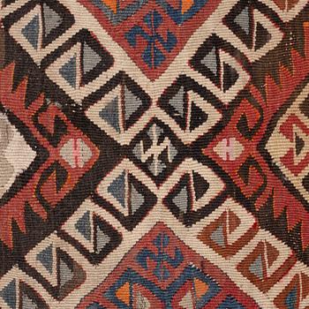 A carpet, a kilim, an antique Anatolian probably, ca 297-315 x 247-253,5 cm.