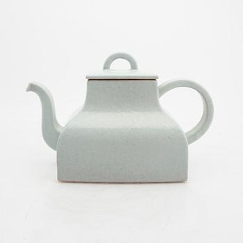 Signe Persson-Melin, a glazed ceramic teapot, signed by hand and numbered 48/100.