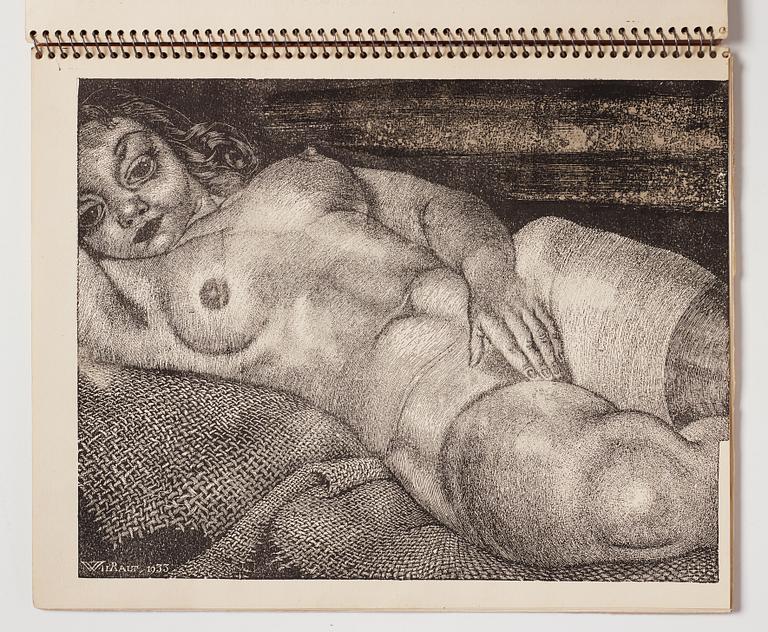 Art magazine, "Xylographie revue internationale de gravures sur bois", no 7 February 1935.