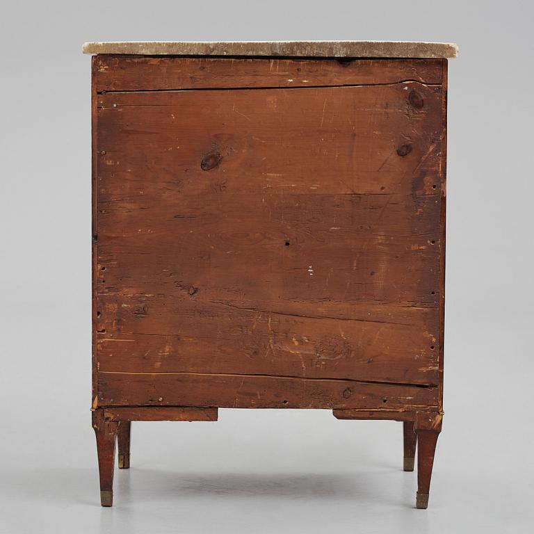 A late Gustavian commode by J Hultsten.