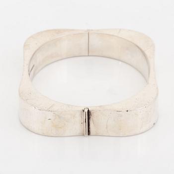 Aarika silver bangle, Finland.