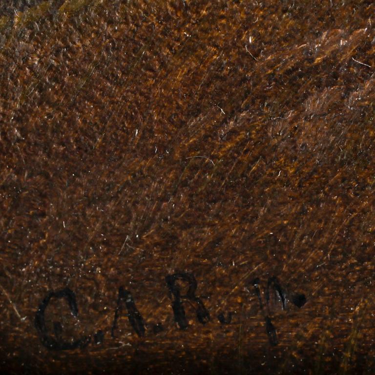 CARL ABRAHAM ROTHSTÉN, olja på duk, monogramsign.