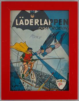 SERIETIDNING, Läderlappen Nr 1, 1951.