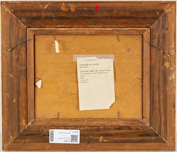 PER WILHELM CEDERGREN, oil on paper panel, signed.