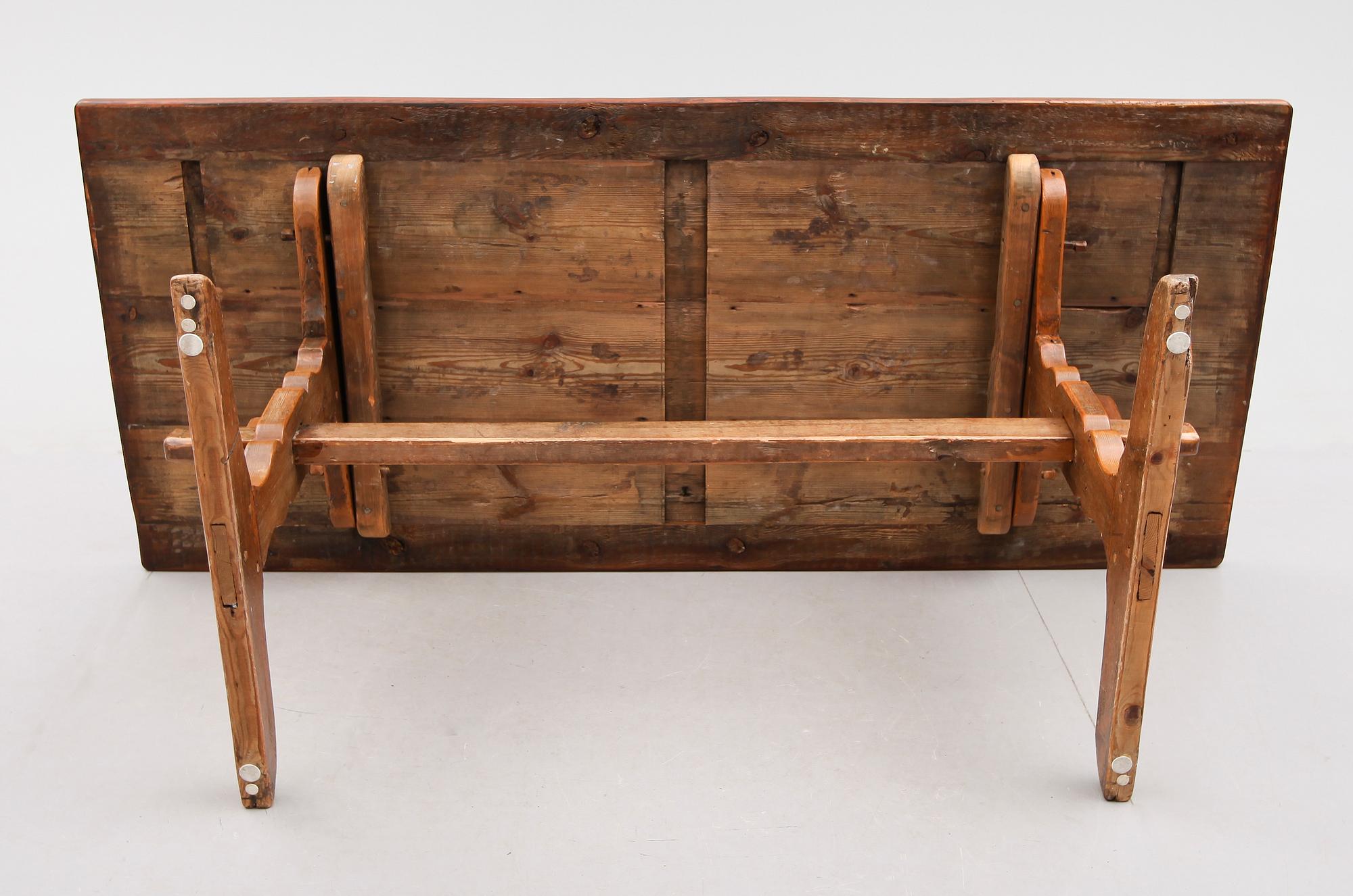 BOCKBORD, allmoge, 1800-talets första hälft.