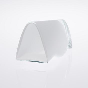 VAS, glas, tvådelad, signerad Tiina Nordström, 1992 Iittala och numrerad 285/500.