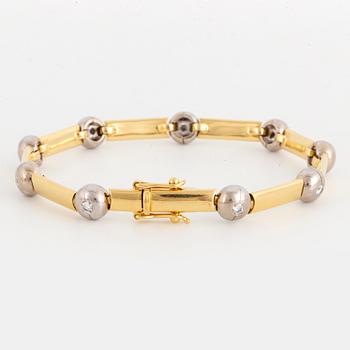 ARMBAND, med briljantslipade diamanter.