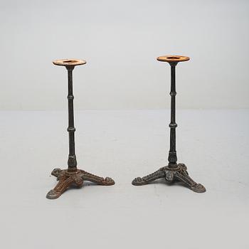 CAFÉBORDSUNDERREDEN, ett par, 1900-tal.