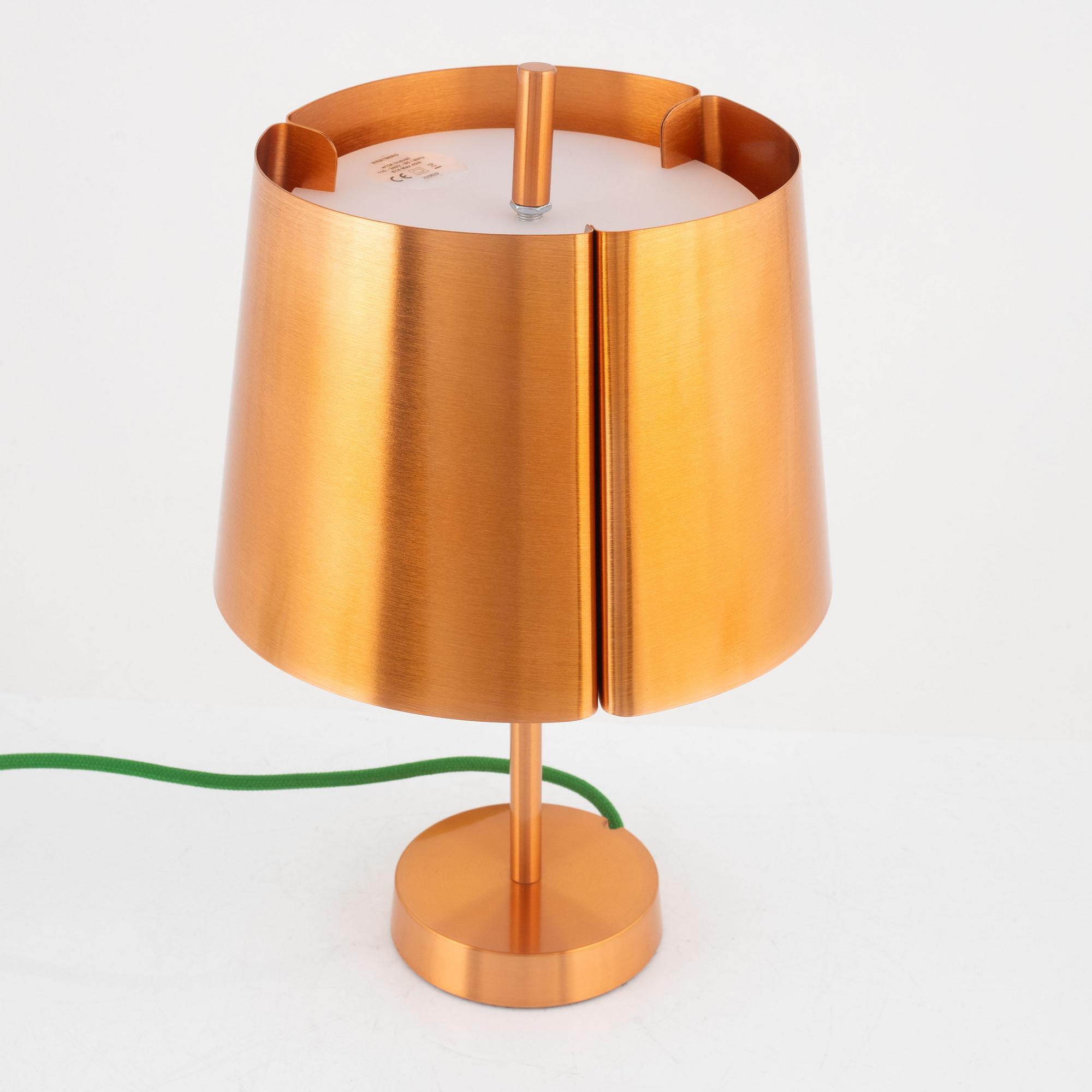 Jonas Lindvall, a 'W124T' table lamp, Wästberg.