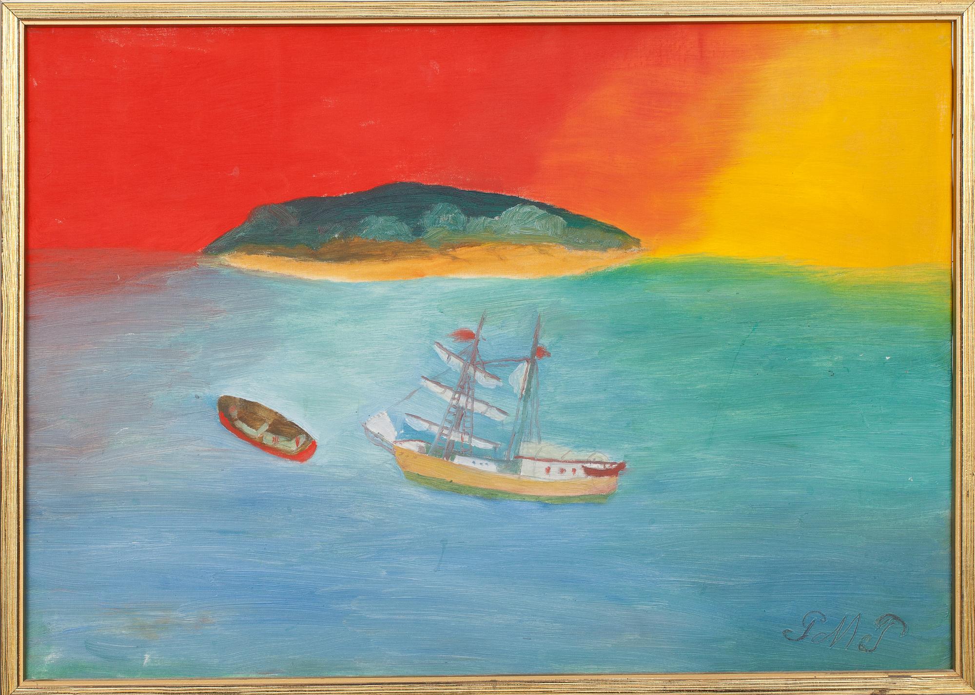 PRIMUS MORTIMER PETTERSSON, olja på duk, sign.