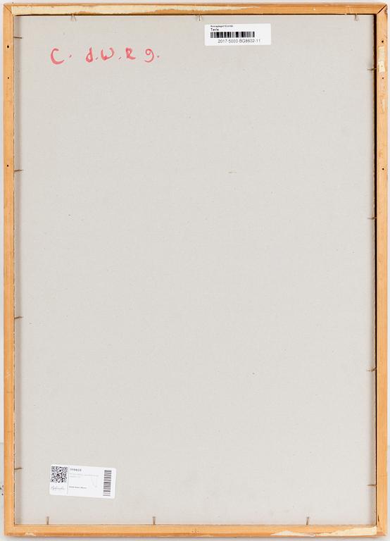 PETER WEISS, mixed media on paper.