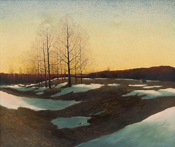 Oscar Lycke, Landscape motif.