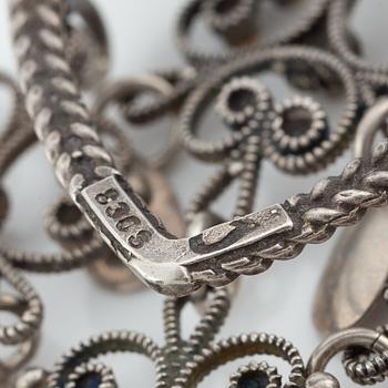 A brooch, silver, possibly Norway.