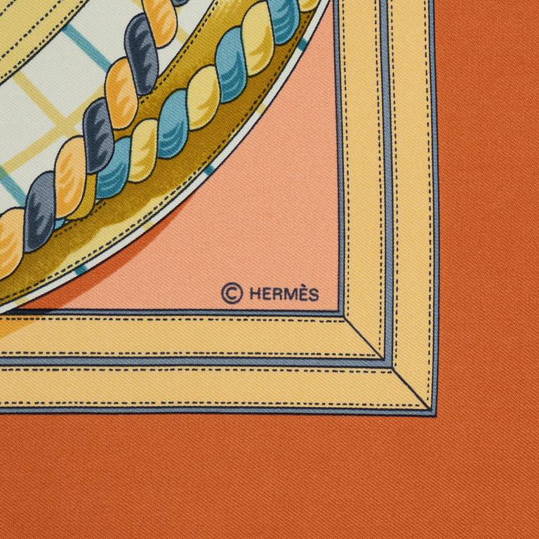 Hermès, scarf "Grand tenue".
