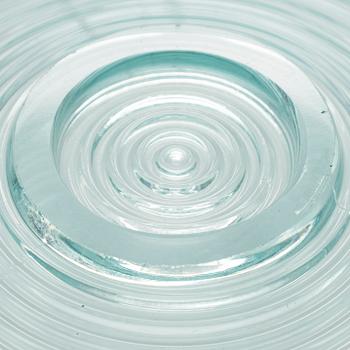 Aino Aalto, glass model 4059 and a plate 4147, for Karhula Glassworks, in production 1937-1938.