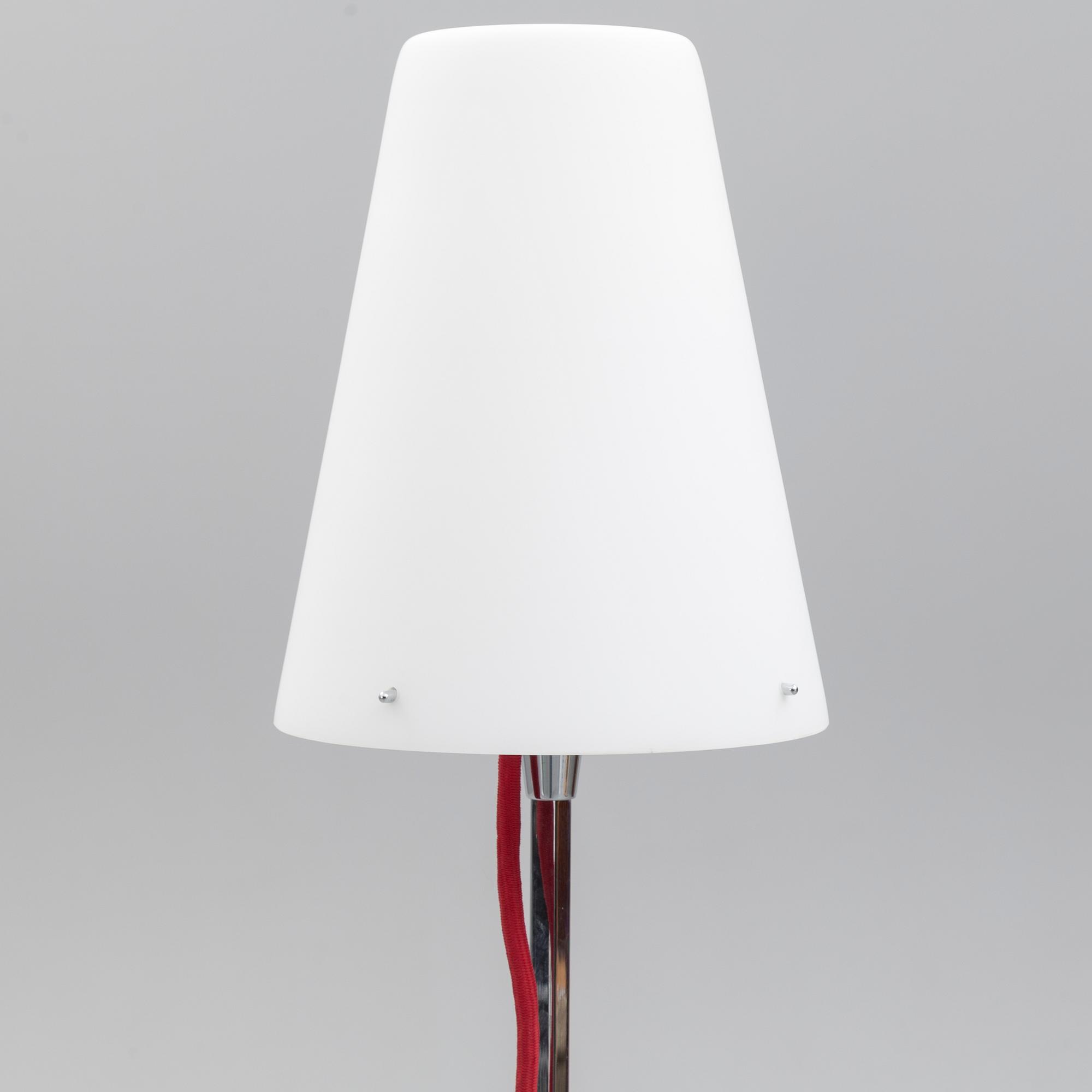 A 'Thuban Terra' floor light by Hannes Wettstein, Nemo, late 20th century.