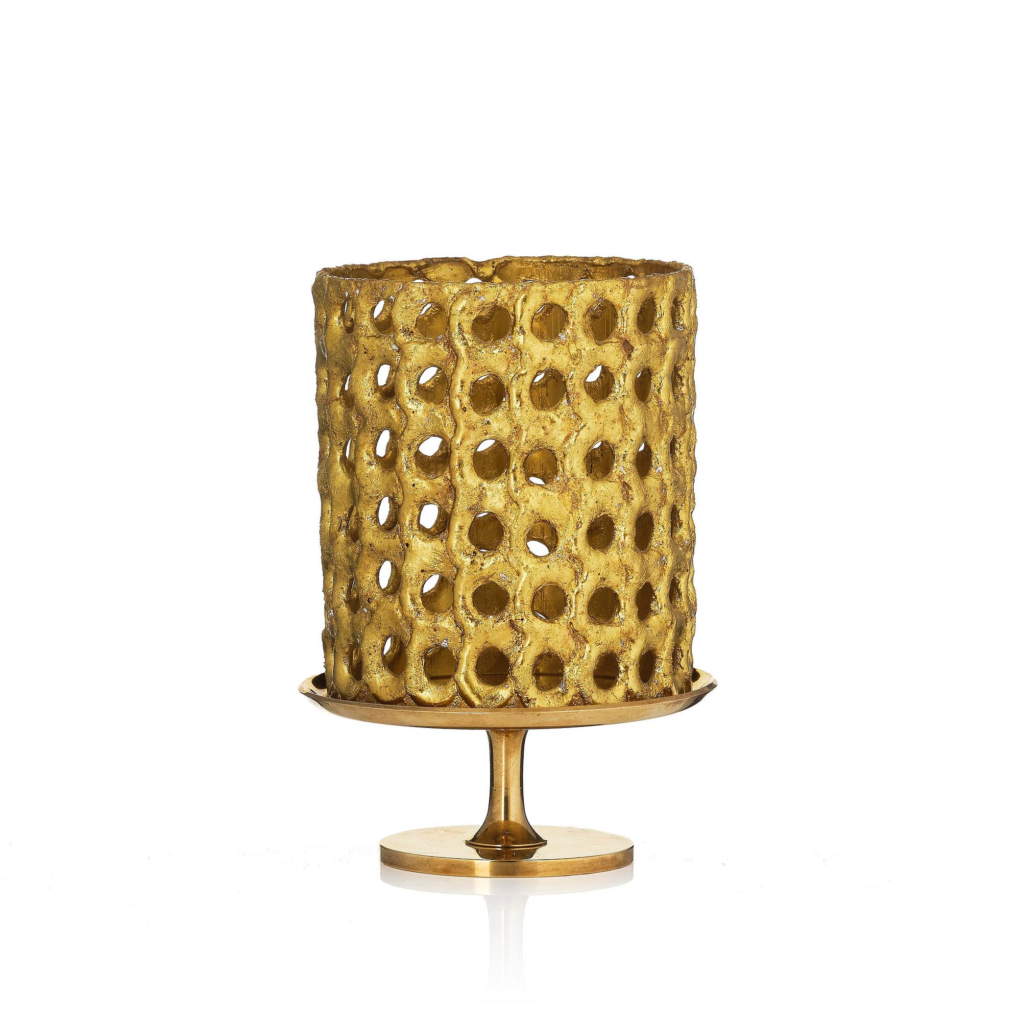 Pierre Forssell, ljuslykta, Skultuna, 1988.