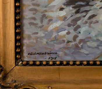 VÄINÖ HÄMÄLÄINEN, VID BRYGGAN.