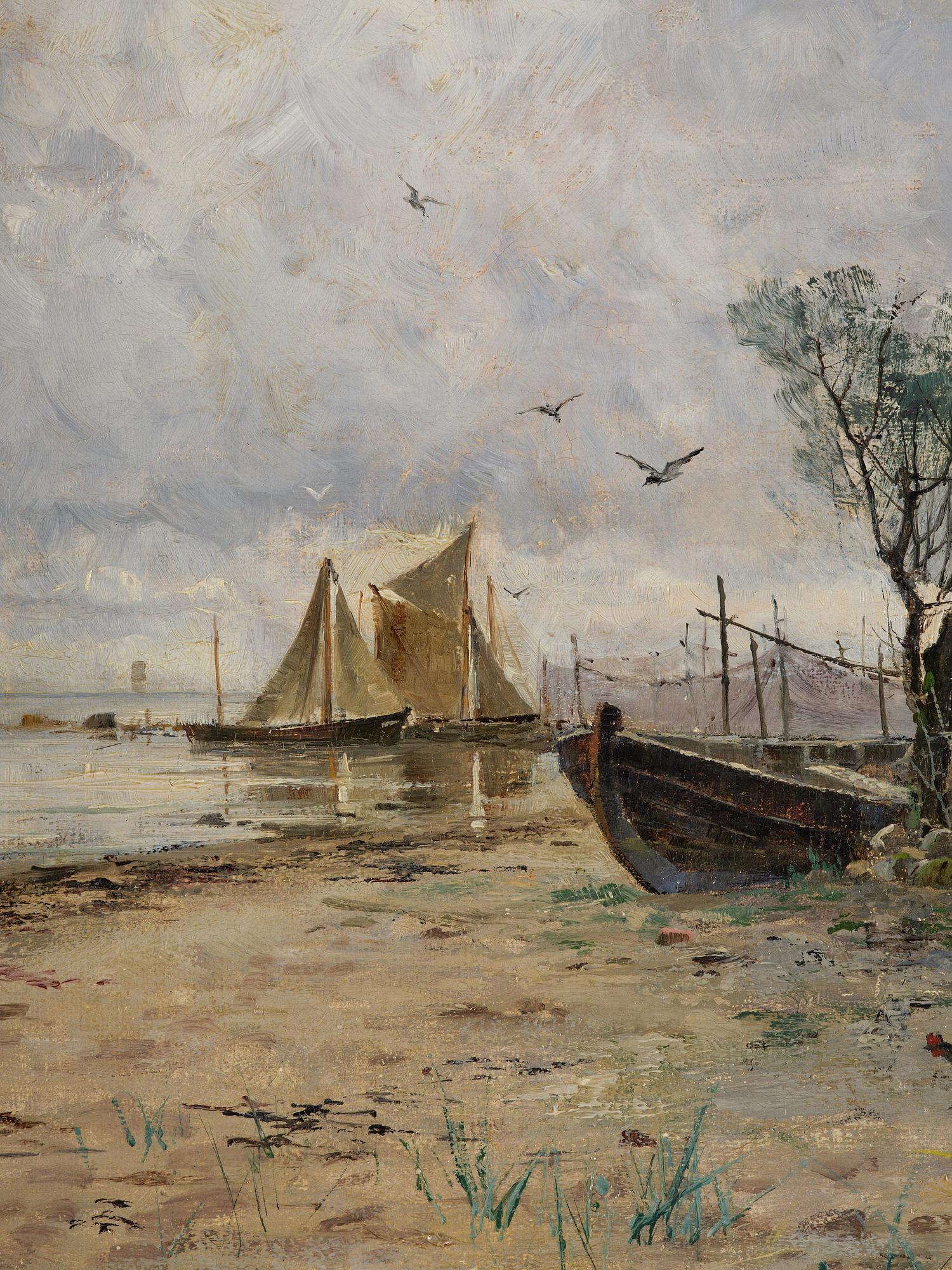 Carl Flodman, Motif from Hvitemölle.