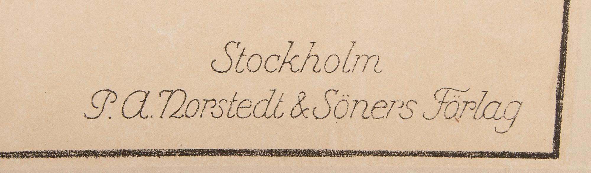 Skolplancher 3 st tidigt 1900-tal.