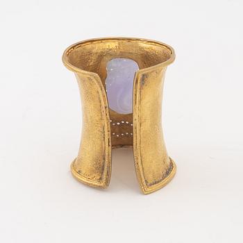 A bracelet with stone inlay, 20th Century.