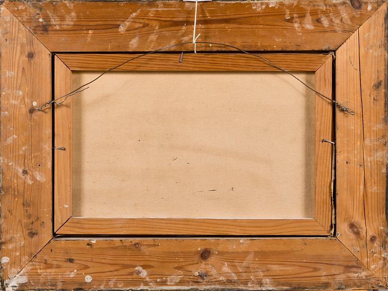 INA SJÖSTRÖM, oil on canvas, not signed.