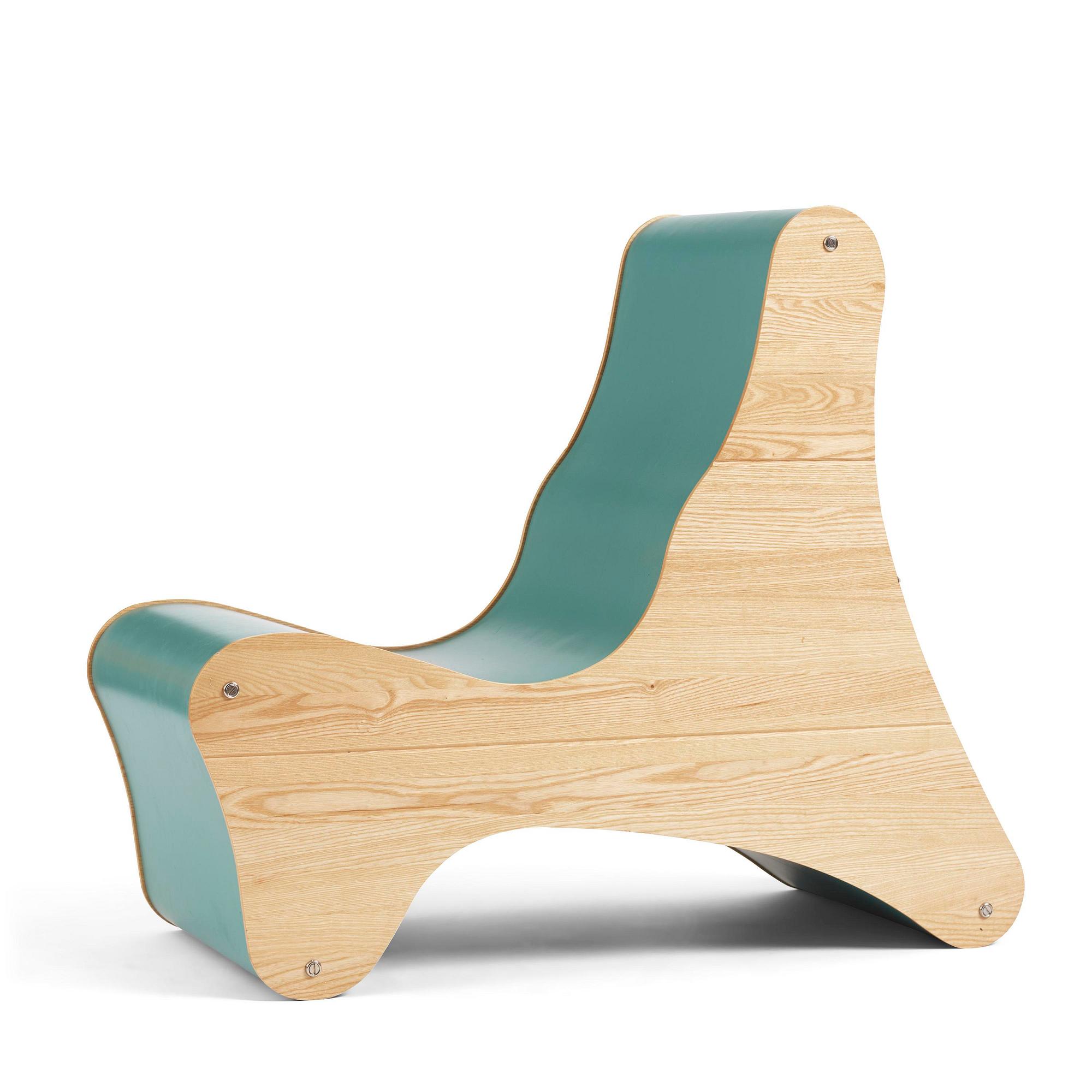 Frederick John Kiesler, a "Correalist Instrument" chair, Wittmann Möbelwerkstätten, Austria, post 2002.
