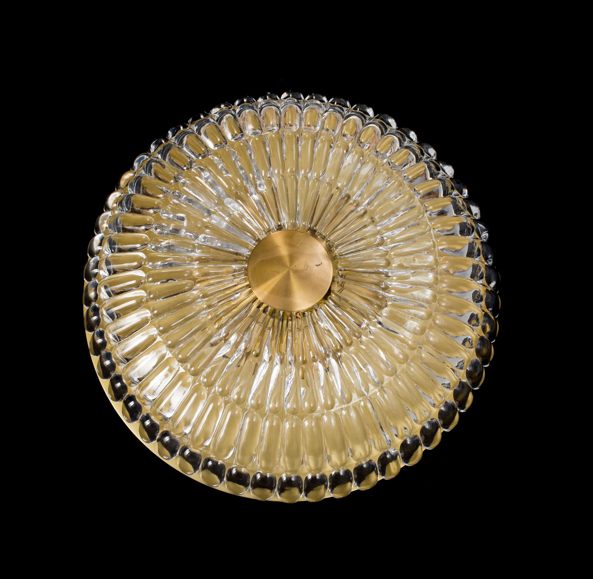 TAKLAMPA/PLAFOND, Carl Fagerlund, Orrefors.