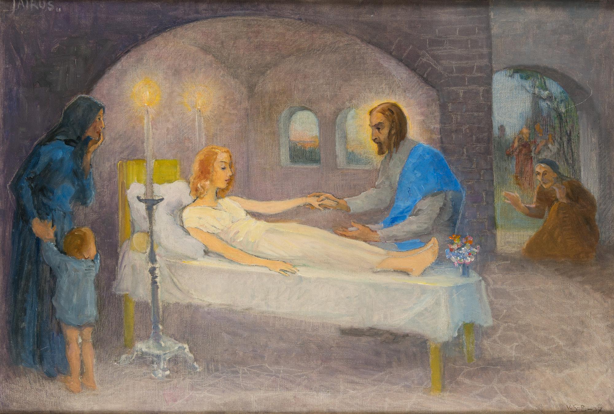 Venny Soldan-Brofeldt, oil on canvas, signed and dated -37.