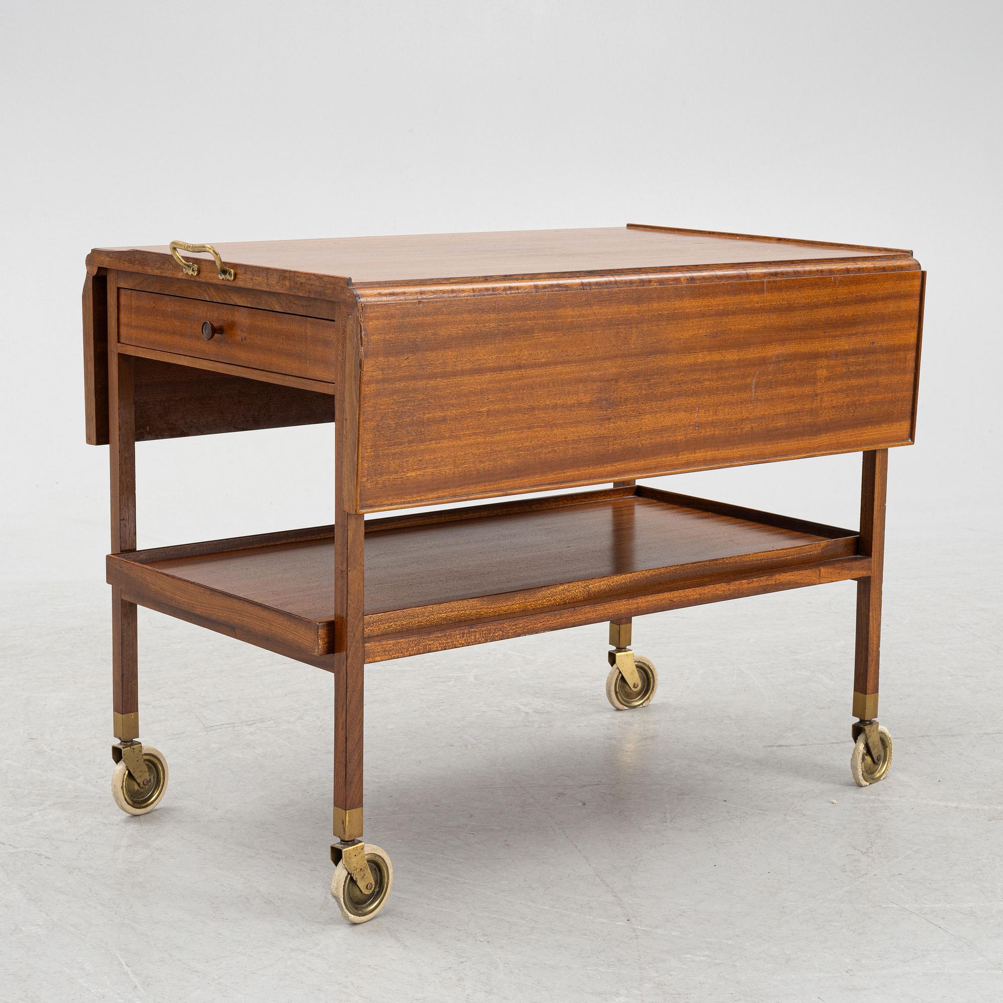 Josef Frank, serveringsvagn, modell 756, Firma Svenskt Tenn.