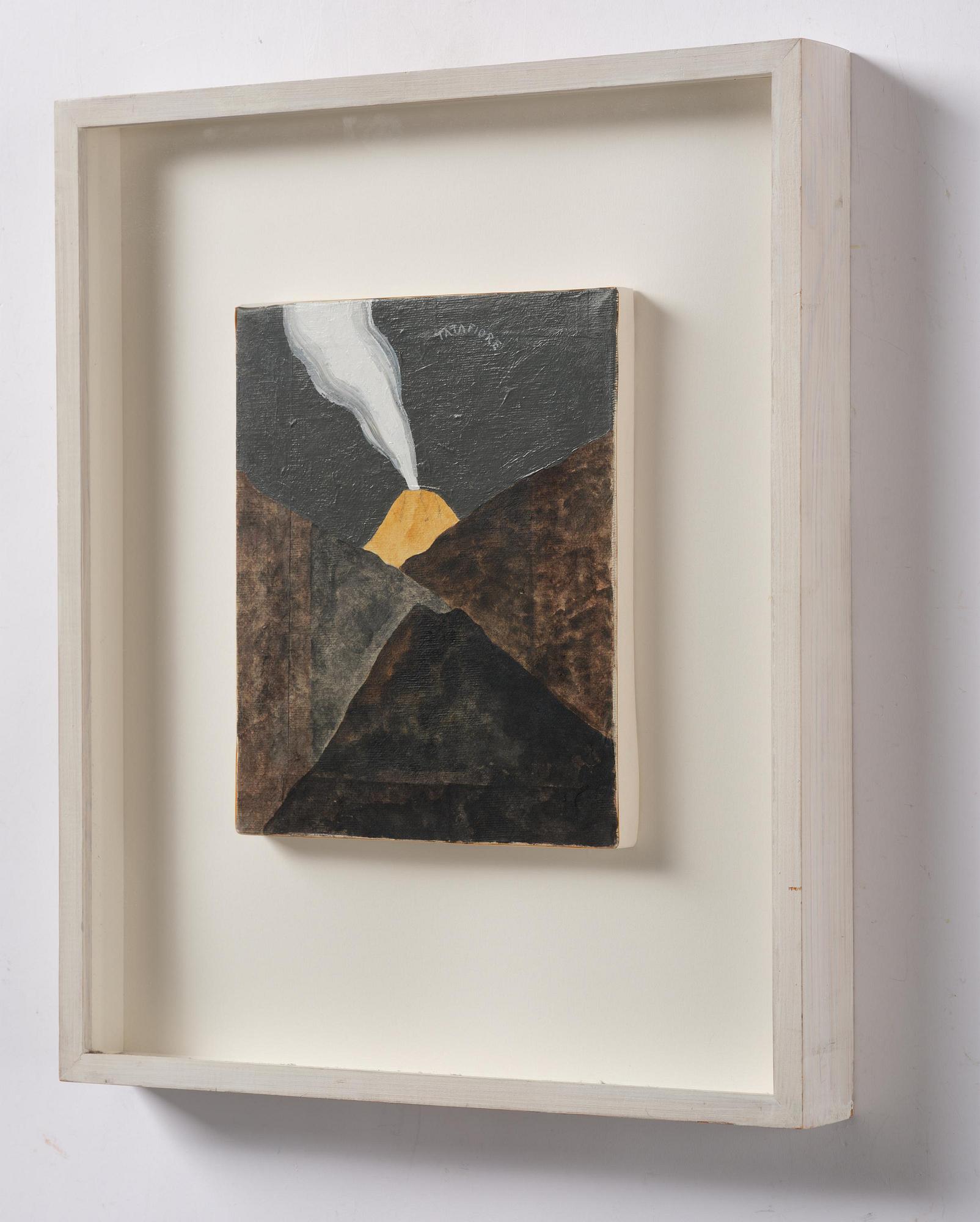 Ernesto Tatafiore, Volcanic eruption.