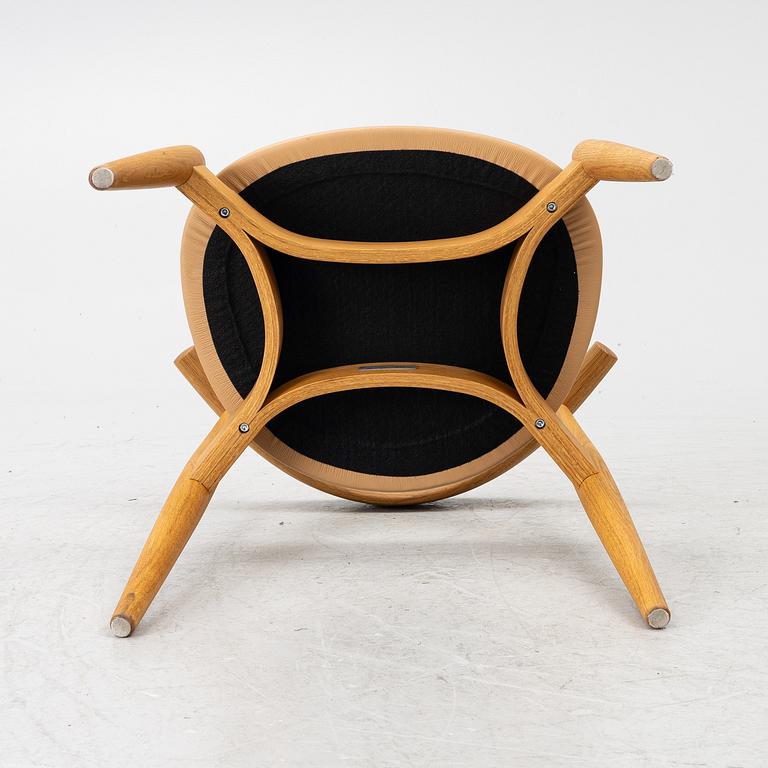 Hans J. Wegner, four chairs, CH20, Carl Hansen & Søn, Denmark.