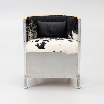 Mats Theselius, Armchair, “Aluminiumfåtölj”, Källemo.