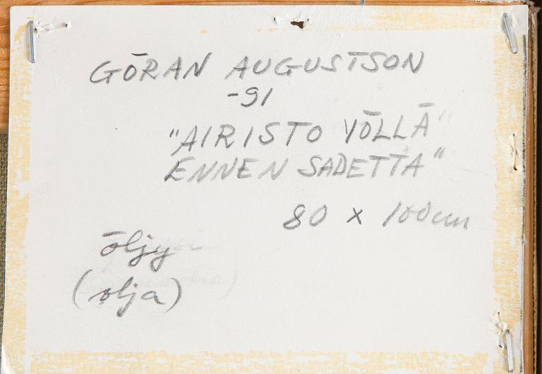 Göran Augustson, "Airisto yöllä ennen sadetta" (Erstan på natten före regnet).