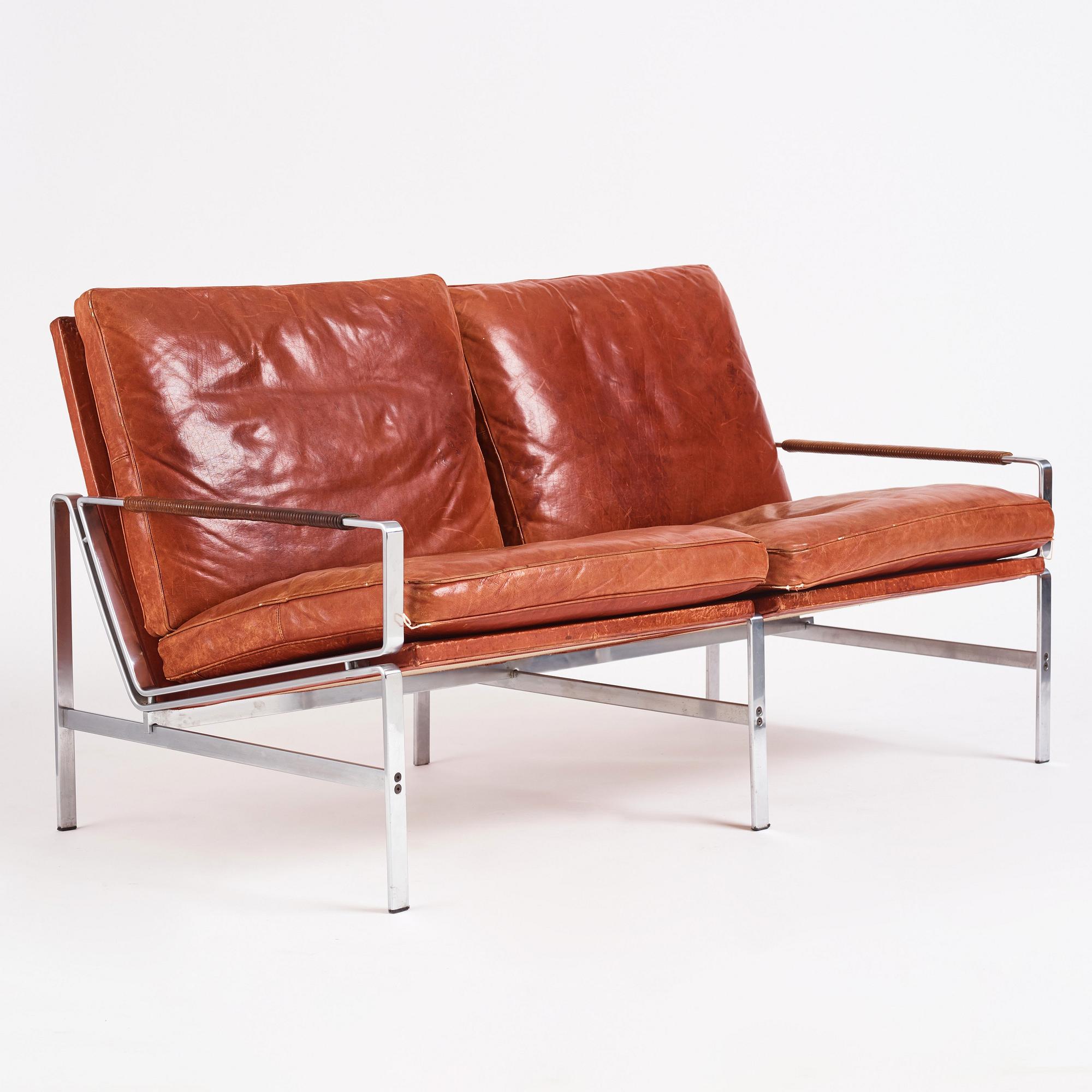 Preben Fabricius & Jørgen Kastholm, soffa, Kill International, Tyskland 1960-tal.