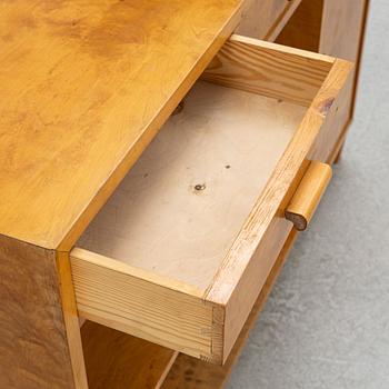 A bookcase with cabinet, 1930s.