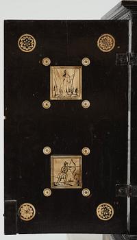 A Swedish cabinet from the late 17th century.