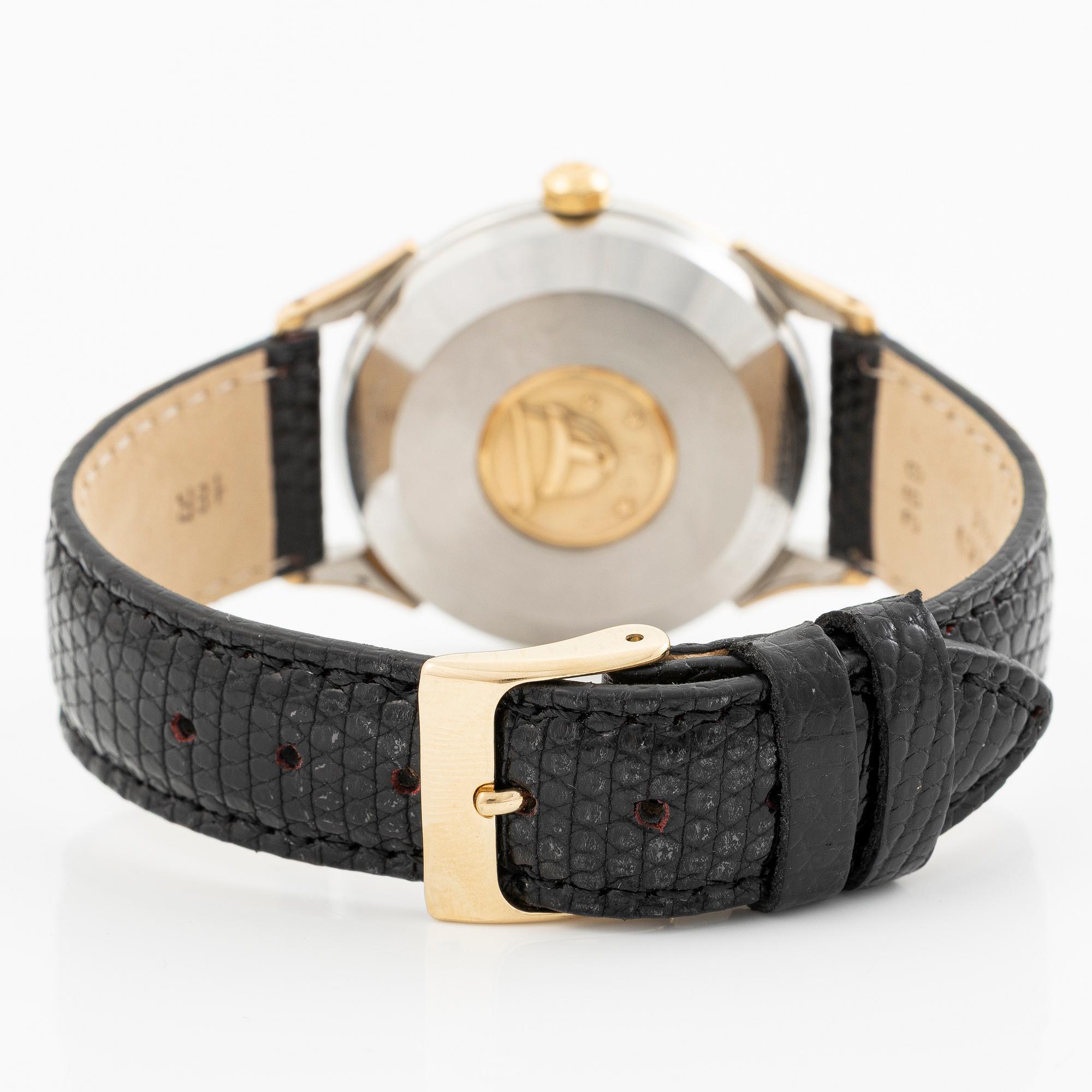 Omega, Constellation, Chronometer, "Pie-Pan", armbandsur, 35 mm.