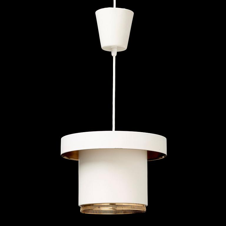 ALVAR AALTO, taklampa, "A201", Valaistustyö, Finland 1950-tal.