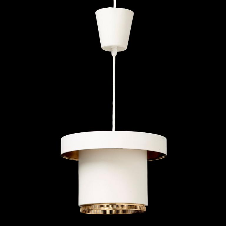 An Alvar Aalto ceiling lamp 'A201', Valaistustyö, Finland 1950's.